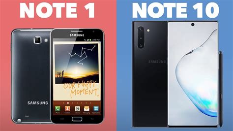 Evolution Of The Galaxy Note Note 1 Note 10 Thời Đại Công Nghệ