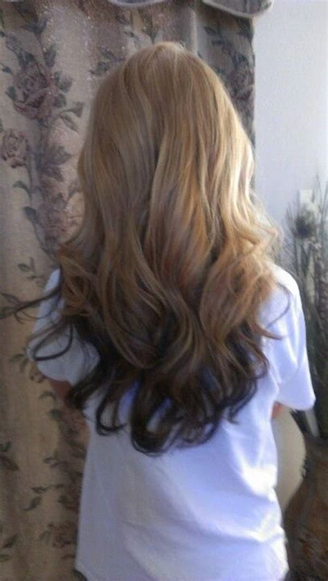 If you have lighter brown hair, a blonde ombré effect can look quite lovely. 98 Extraordinary Reverse Ombre To Try