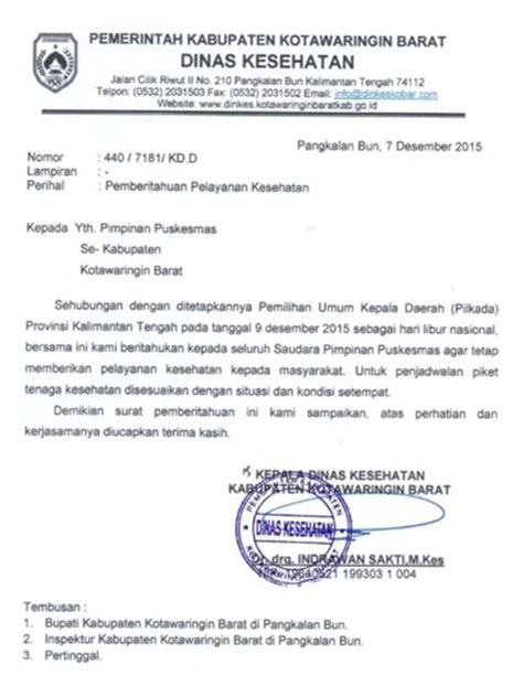 Contoh Surat Pemberitahuan Lengkap Dan Cara Membuatnya