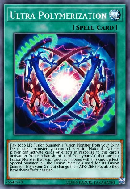 Check spelling or type a new query. Card Discussion: Ultra Polymerization : yugioh