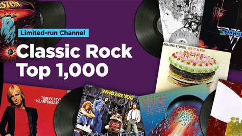 Hear 1000 Of The Best Classic Rock Songs Of All Time On Siriusxm Hear