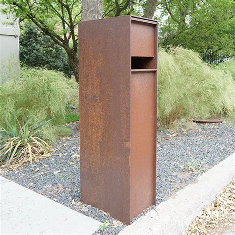 Overland Steel Mailbox Custom Curbside Steel Modern Metal Etsy The