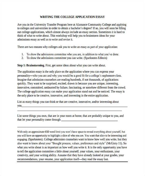 30 College Essay Examples Ms Word Pdf Examples