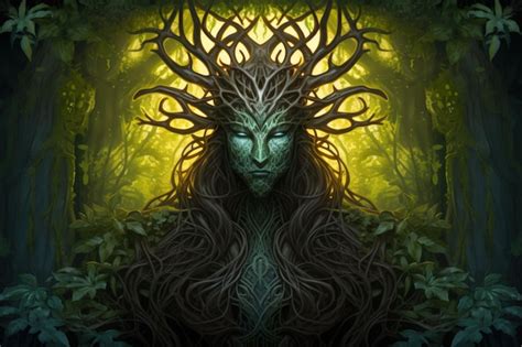Premium Ai Image Ancient Forest Spirits Guarding The Secrets Of The
