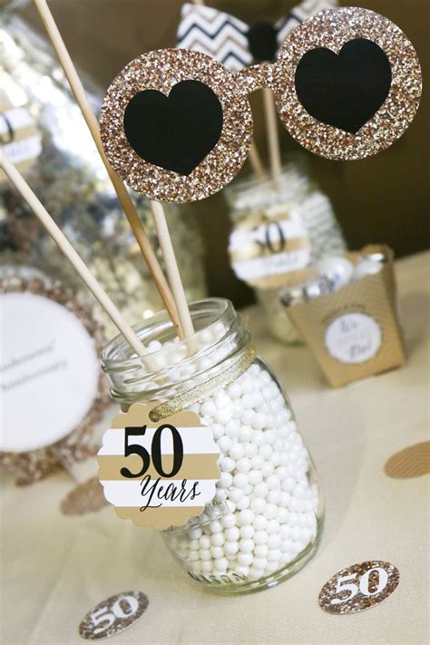 50 th wedding anniversary more. 50th Anniversary Ideas | BigDotOfHappiness.com in 2019 ...