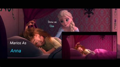 Disney S Frozen Fever Elsa Wakes Up Anna Fandub Ft SnowletteVA YouTube