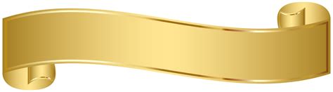 Gold Banner Clip Art PNG Image | Banner clip art, Clip art, Gold banner