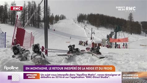 En montagne le retour inespéré de la neige et du froid