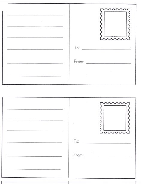 Free Printable Post Office Worksheets
