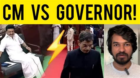 Tn Cm Vs Tn Governor Explained Tamil Madan Gowri Mg Youtube