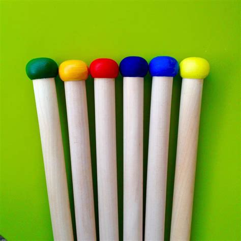 giant 20mm wooden handcrafted knitting needles by wool couture | notonthehighstreet.com