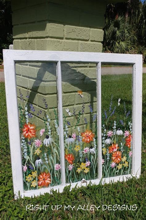 Old Painted Windowsold But You Can Custom Order Your Etsy Old Windows