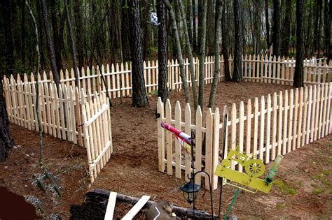 Build Your Own Picket Fence Pattern Diy Civil War Garden Fence Etsy