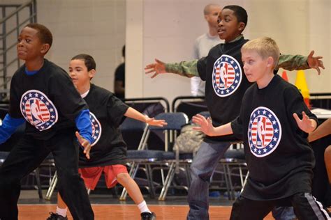 Dvids Images Nba Cares Hoops For Troops Basketball Clinic Image 1
