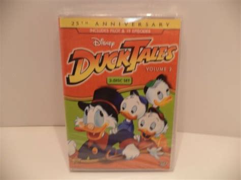 Ducktales Volume 2 25th Anniversary Edition Dvd 2013 3 Disc Set