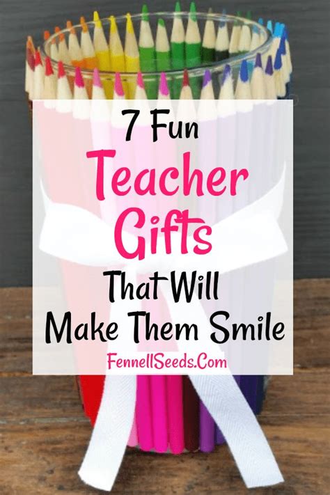 7 Fun Teacher T Ideas That Will Make Them Smile Teacher Crafts
