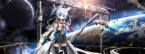 Anime Space Girl Wallpapers Top Free Anime Space Girl Backgrounds