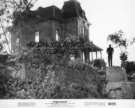 1960 Psycho House Photo Creepy Haunted Horror Norman Bates
