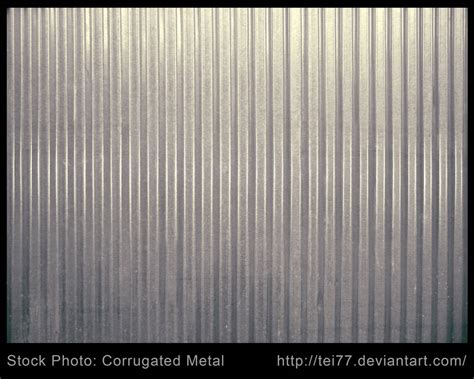 Corrugated Metal By Tei77 On Deviantart