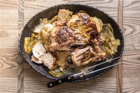 How to brine your chicken. Sorghum-Brined Braised Chicken With Cabbage — The Washington Post | Braised chicken, Food ...