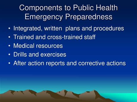 Ppt Public Health Emergency Preparedness Powerpoint Presentation
