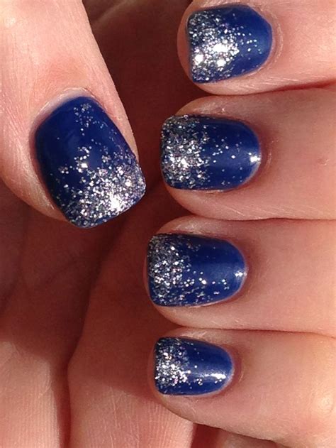 82 Gorgeous Blue Silver Nails Art Designs Ideas And Images Picsmine