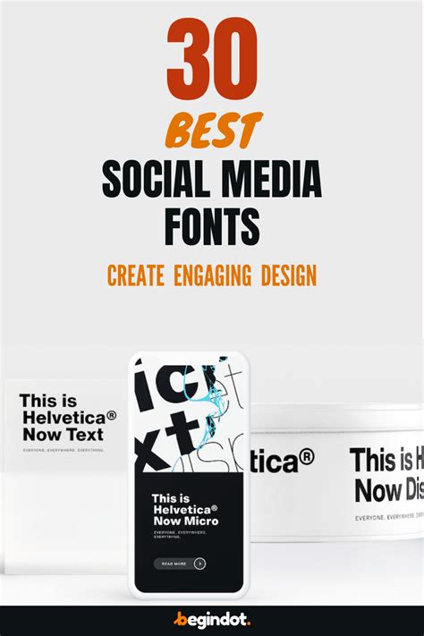 Best Social Media Fonts That You Can Use To Create Engaging Design