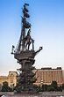 Peter the Great Statue by Zurab Tsereteli. Moscow Editorial Image ...