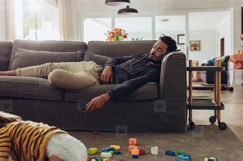 Man Sleeping On A Couch Ubicaciondepersonascdmxgobmx