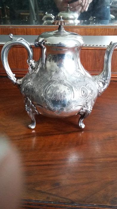 Victorian Sheffield Electro Plate Tea Pot Silver Plated Catawiki