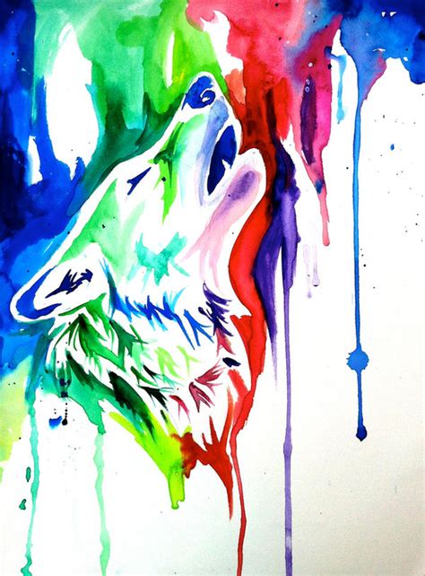Rainbow Wolf 4 On Ebay By Lucky978 On Deviantart