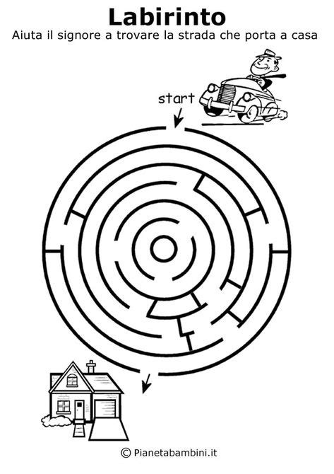 12 Idee Su Labirinti Nel 2021 Labirinto Stampe Per Bambini Pagine