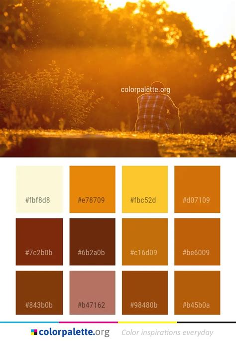 Yellow Sun Sky Color Palette