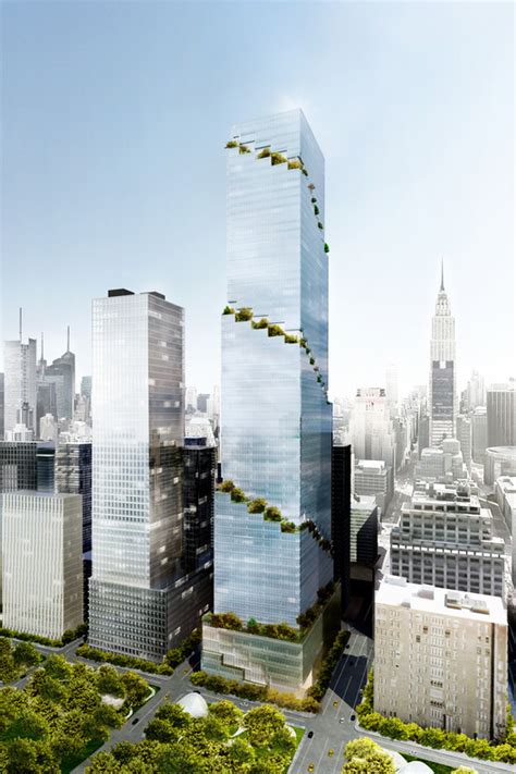 Big To Extend High Line Vertically With Spiral Tower Archdaily
