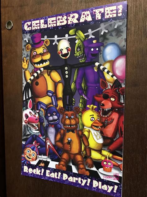 Five Nights At Freddys Lets Celebrate Etsy