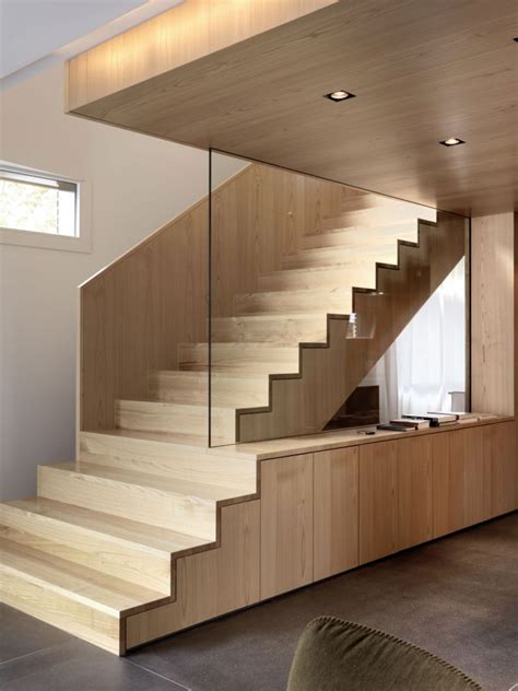 18 Stylish Wood Staircase Designs For Rustic Interior