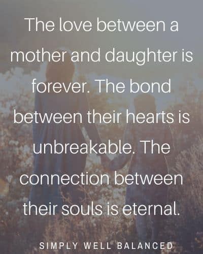The Love Between Mother And Daughter Quotes Onida Babbette