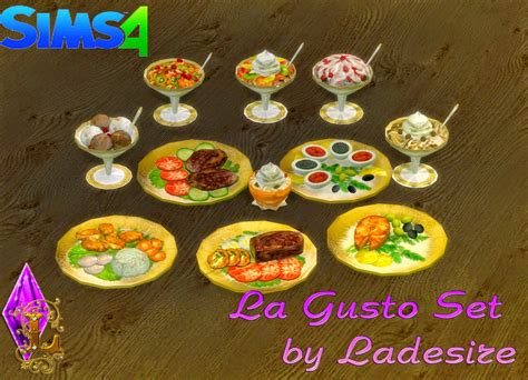 My Sims 4 Blog Decorative Food By Ladesire