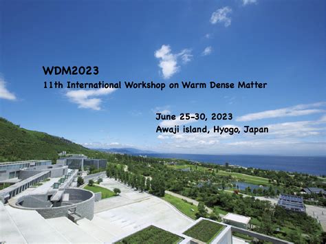 International Workshop On Warm Dense Matter Wdm2023