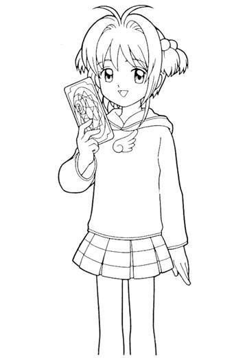 Kids N 25 Coloring Pages Of Sakura