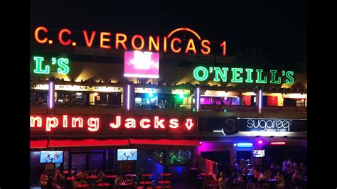 Veronicas Strip Nightlife And Nightclubs In Tenerife Youtube
