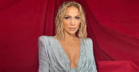 When Jennifer Lopez Put Her Bust On Display In A Silver Cocktail Dress