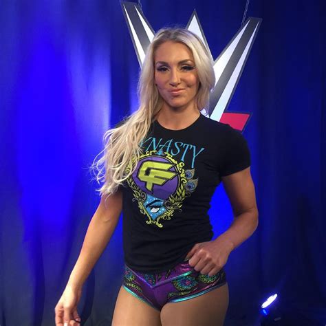 Charlotte Flair Looking Sexy In A Dynasty T Shirt