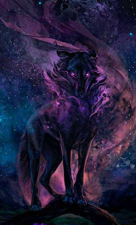 Magical Wolf Magical Wolf Spirit Animal Art Wolf Spirit Animal