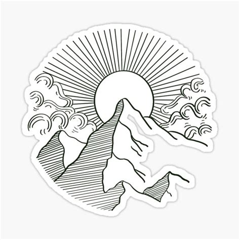The Mountains Are Calling Stickers Redbubble