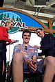 Emma Roberts Dave Franco Shave Youtuber Shane Waxler S Head At Comic Con Photo