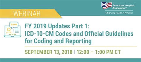 Fy 2019 Updates Part 1 Icd 10 Cm Codes And Official Guidelines For