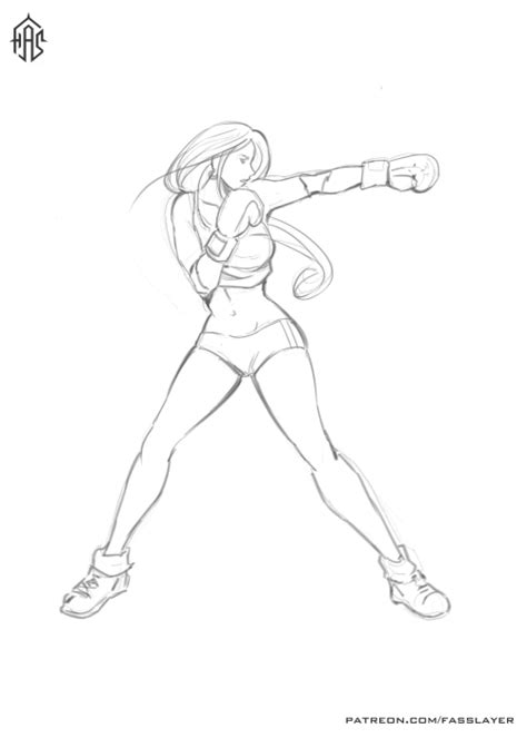 Boxing Girl By Fasslayer On Deviantart