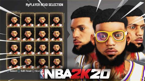 New Best Drippy Face Creation In Nba 2k20 Look Like A Dribble God