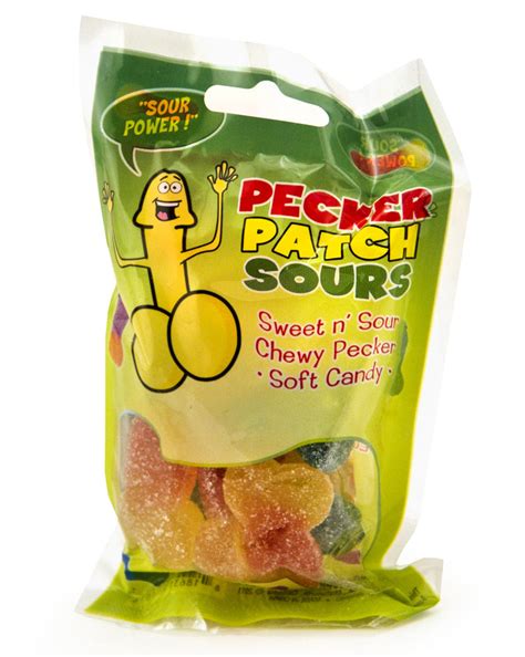 Sour Pecker Patch Gummy Candy